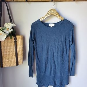 Elle Bow Back Sweater Tunic XS